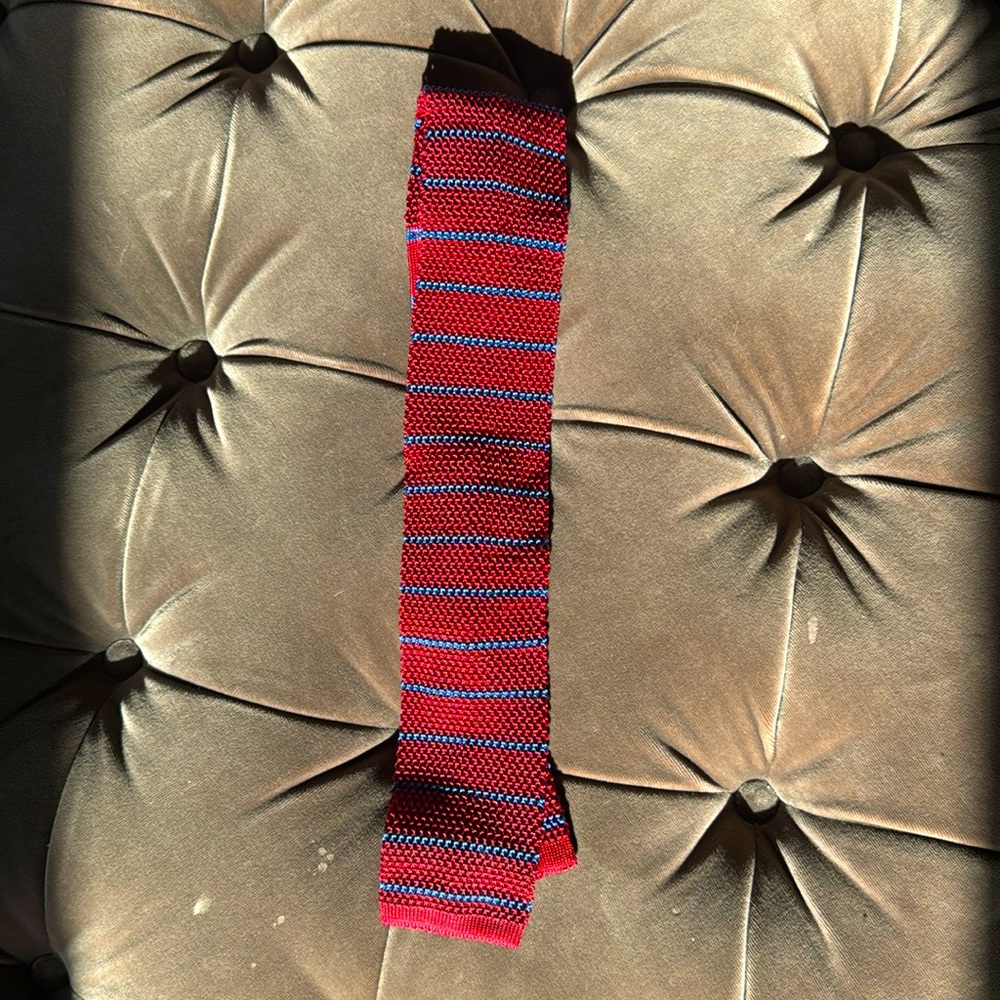 Saks Fifth Avenue Striped Silk Tie